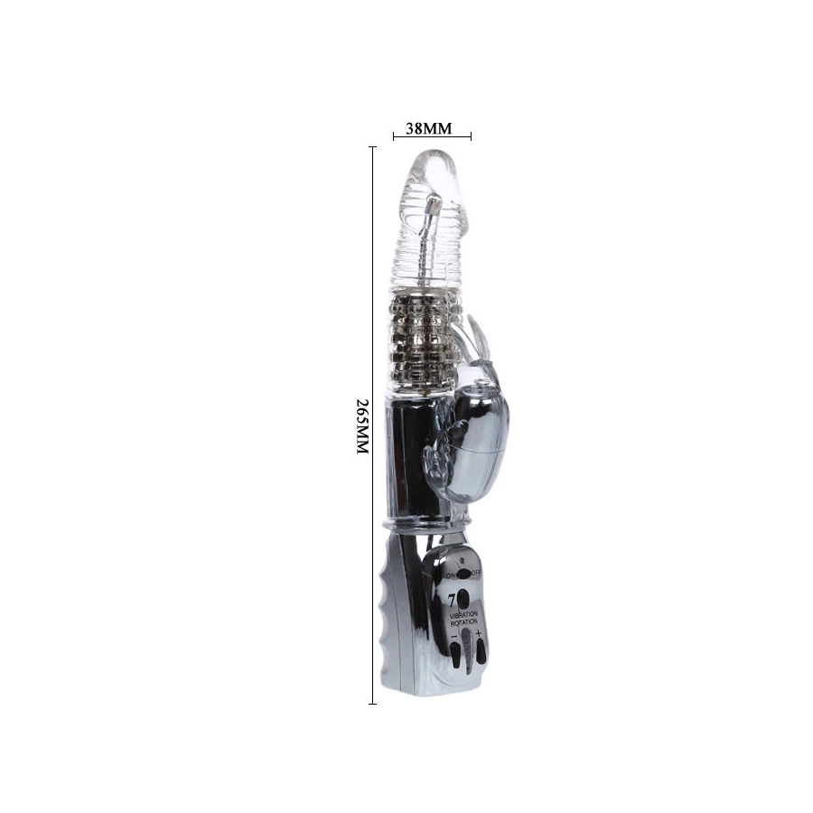 BAILE - AMOUR MISSILE TRASPARENTE ROTANTE 26.5 CM